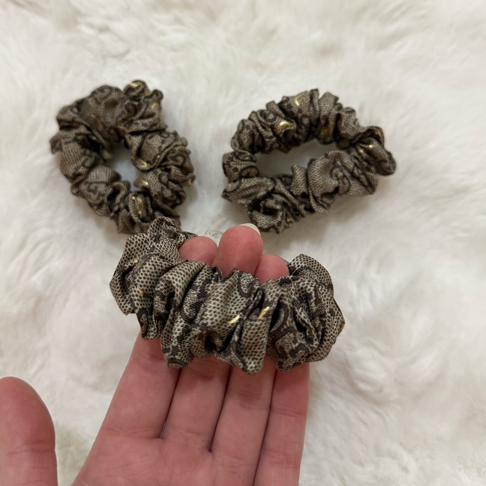 Gucci Silk Scrunchies
